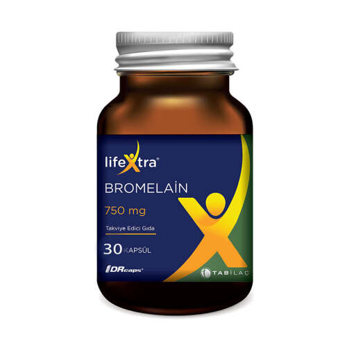 LifeXtra Bromelain 30 Kapsül - TAB İlaç Sanayi A.Ş
