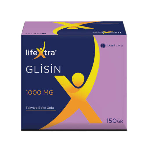 LifeXtra Glisin 1000 mg Takviye Edici Gıda 150 gr - TAB İlaç Sanayi A.Ş