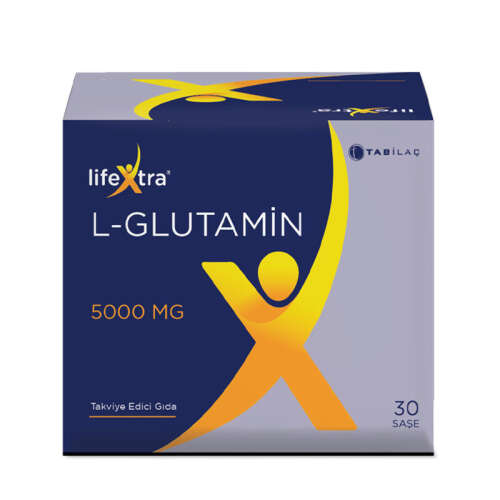 LifeXtra L-Glutamin Takviye Edici Gıda 30 Saşe - TAB İlaç Sanayi A.Ş