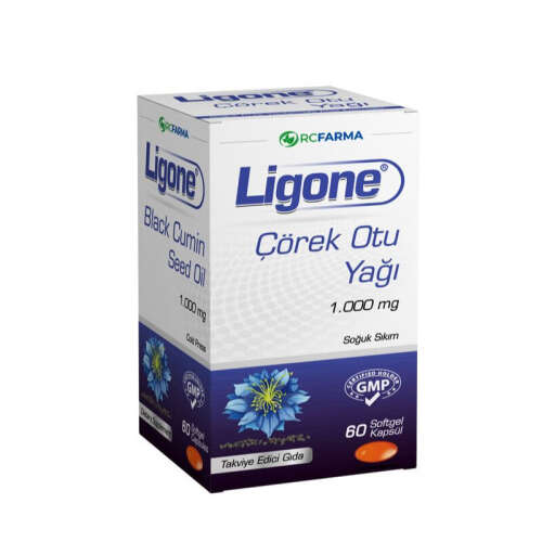 Ligone Çörek Otu Yağı 60 Kapsül - RC Farma