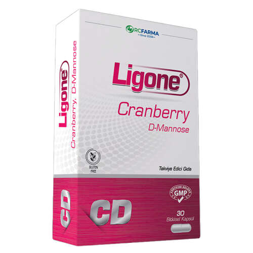 Ligone Cranberry D-Mannose Takviye Edici Gıda 30 Kapsül - RC Farma