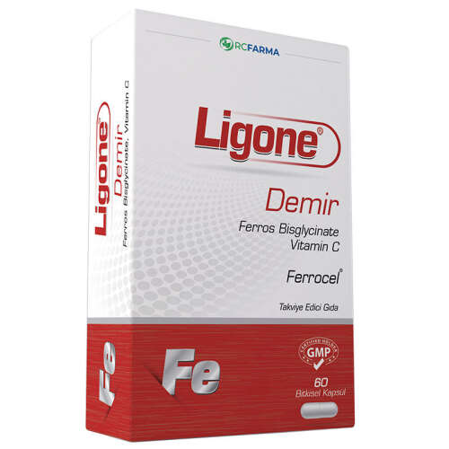 Ligone Demir 60 Bitkisel Kapsül - RC Farma