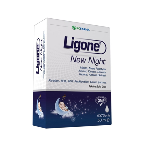 Ligone New Night Damla Takviye Edici Gıda 50 ml - RC Farma