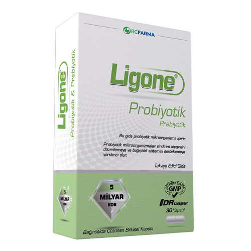 Ligone Probiyotik 30 DRCaps Kapsül - RC Farma