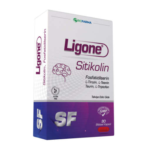 Ligone Sitikolin Takviye Edici Gıda 30 Bitkisel Kapsül - RC Farma