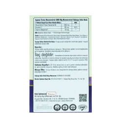 Ligone Trans-Resveratrol Takviye Edici Gıda 30 Kapsül - 2