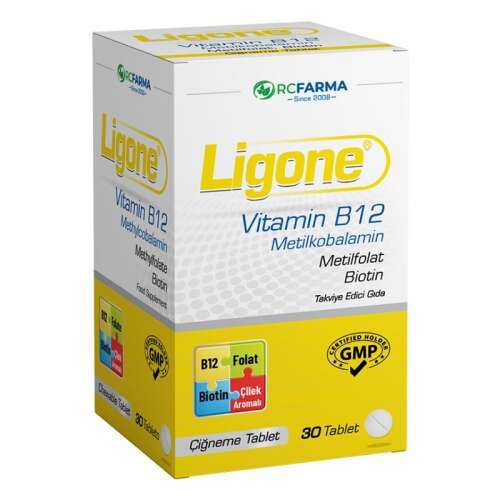 Ligone Vitamin B12 Takviye Edici Gıda 30 Tablet - RC Farma