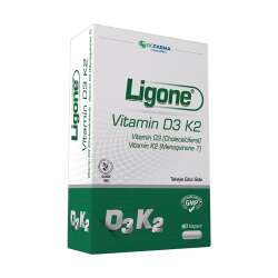 Ligone Vitamin D3K2 Takviye Edici Gıda 120 Kapsül - 2