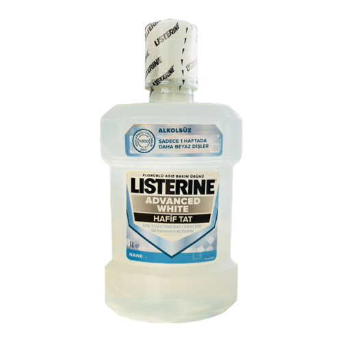 Listerine Advanced White Hafif Tat 1 lt - Listerine