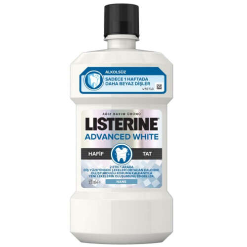 Listerine Advanced White Hafif Tat 500 ml - Listerine