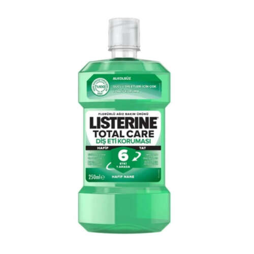Listerine Diş Ve Diş Eti Koruması Ağız Bakım Suyu Alkolsüz 250 ml - Listerine