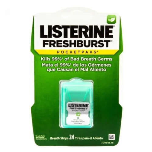 Listerine Freshburst PocketPaks 24 Yaprak - 1
