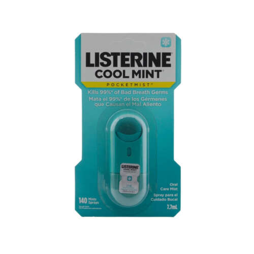Listerine Pocketmist Soğuk Nane Ağız Bakım Spreyi 7.7 ml - 1