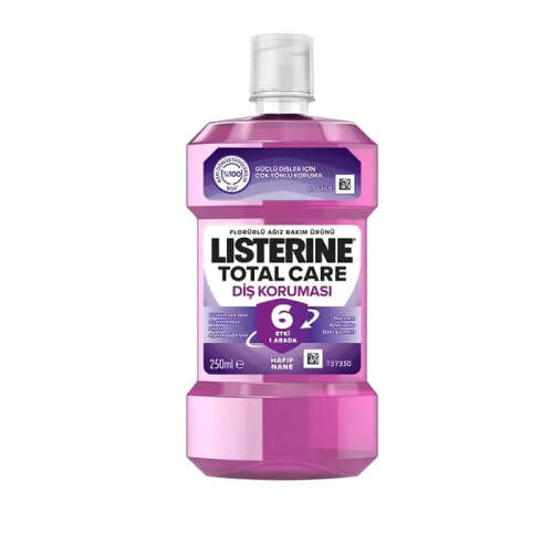 Listerine Total Care 6 Etki 1 Arada Nane Aromalı Ağız Bakım Suyu 250 ml - Listerine