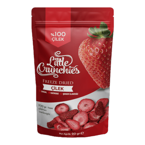 Little Crunchies Freeze Dried Çilek 20 gr - Little Crunchies