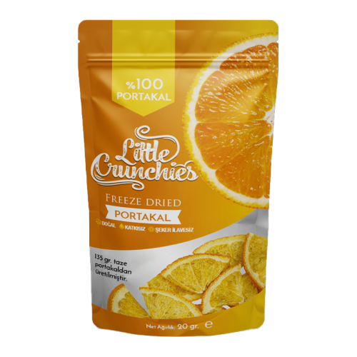 Little Crunchies Freeze Dried Portakal 20 gr - Little Crunchies