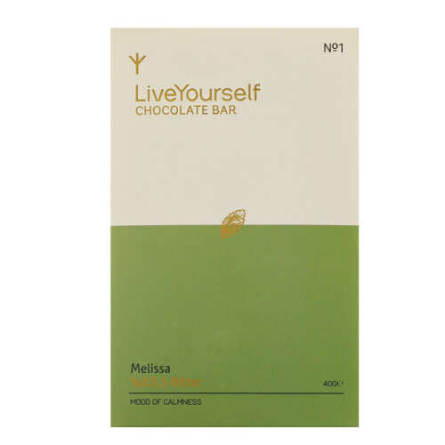 LiveYourself Melissa Chocolate Bar 40 g - LiveYourself