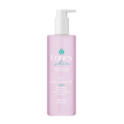 Lones Nemlendirici Aydınlatıcı Çift Aşamalı Yüz Temizleme Yağı ve Jeli 200 ml - Lones