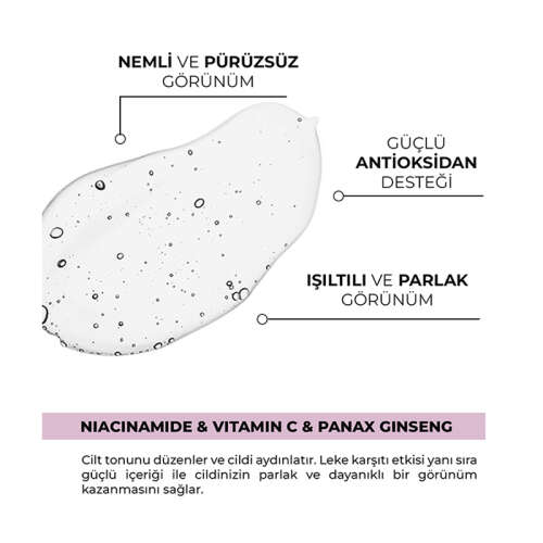 Lones Aydınlatıcı ( C Vit) Leke Karşıtı Serum 30 ml - 3