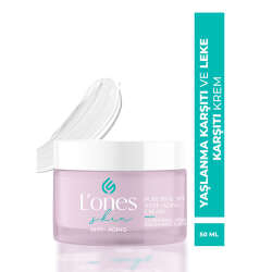 Lones Yaşlanma Karşıtı Aydınlatıcı Nemlendirici Anti- Aging SPF 30 Cream 50 ml - 2