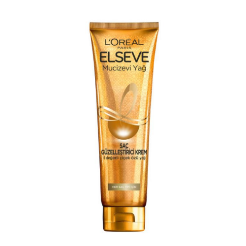 Loreal Paris Elseve Mucizevi Yağ Saç Güzelleştirici Krem 150 ml - 1