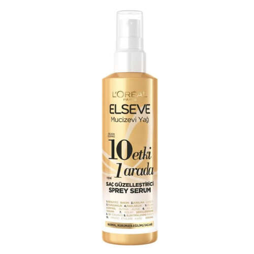 Elseve Mucizevi Yağ Saç Güzelleştirici Sprey Serum 150 ml - Elseve