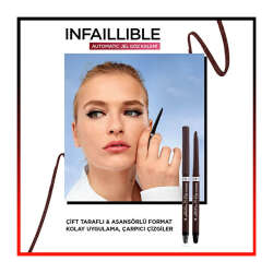 Loreal Paris Gel Infaillable Auto Liner Brown Eyeliner 004 - 3