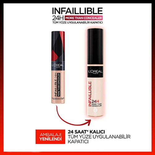 Loreal Paris Infaillible 24H More Than Concealer 322 Ivory 11 ml - 3