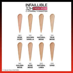 Loreal Paris Infallible 32H Fresh Wear Foundation 30ml - 2