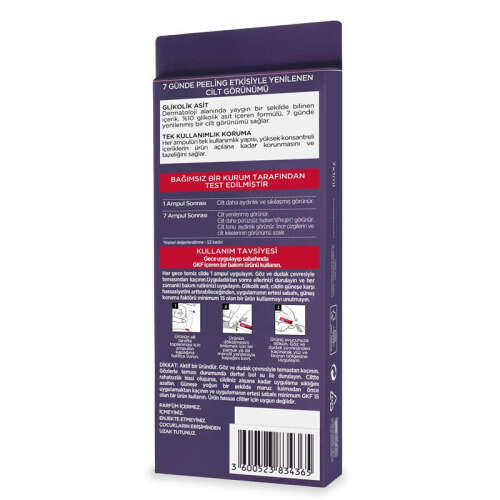 Loreal Paris Lazer x3 Peeling Etkili Ampul 7 Adet x 1 ml - 3
