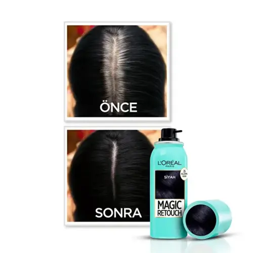 Loreal Paris Magic Retouch Sprey 75ml - Siyah - 4