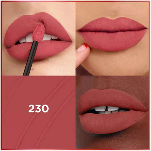 Loreal Paris Matte Resistance Liquid Lipstick 230 Shopping Spree - 3