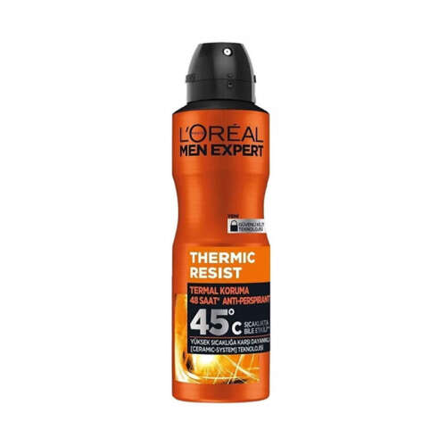 Loreal Paris Men Expert Thermic Resist Sprey Deodorant 150 ml - Loreal Paris