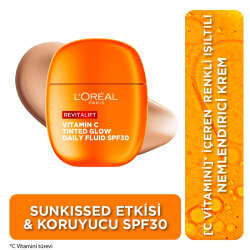 Loreal Paris Revitalift Clinical C Vitamini İçeren Renkli SPF30+ Yüz Güneş Kremi 40 ml - 2