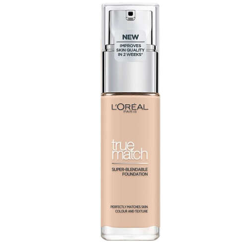 LOreal Paris True Match Super Blendable Fondöten 30 ml - 1R 1C - Rose Ivory - Loreal Paris