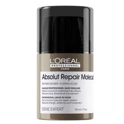 Loreal Professionnel Absolut Repair Molecular Yıpranmış Saçlar İçin Maske 50 ml - 1