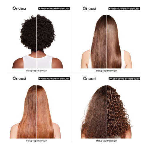 Loreal Professionnel Absolut Repair Molecular Yıpranmış Saçlar İçin Şampuan 500 ml - 3