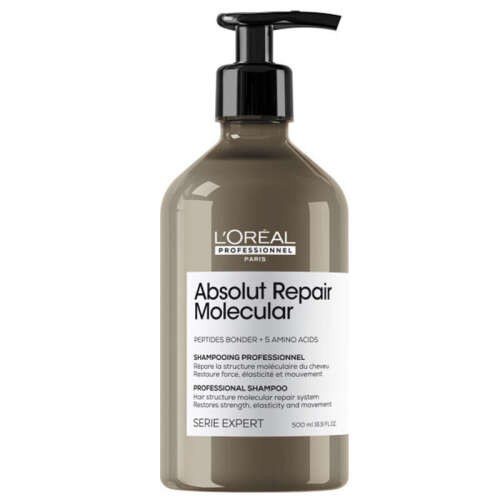 Loreal Professionnel Serie Expert Absolut Repair Molecular Tüm Yıpranmış Saçlar İçin Şampuan 500 ml - Loreal Professionnel