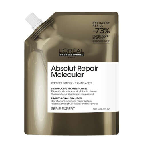 Loreal Professionnel Absolut Repair Molecular Yıpranmış Saçlar İçin Şampuan 500 ml Refill - Loreal Professionnel
