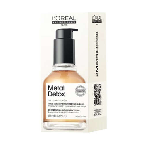 Loreal Professionnel Dolgun Beslenmiş Parlak Saçlar İçin Metal Detox Oil Konsantre Yağ 50 ml - 2