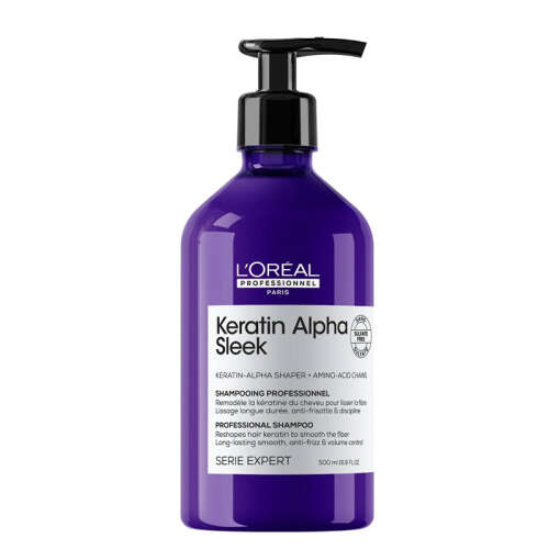 Loreal Professionnel Keratin Alpha Sleek Shampoo 500 ml - Loreal Professionnel
