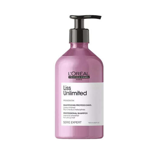 Loreal Professionnel Liss Unlimited Elektriklenme karşıtı ve Yoğun Yumuşaklık Veren Şampuan 500 ml - 1