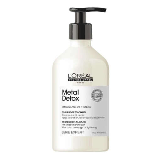 Loreal Professionnel Metal Detox İşlem Görmüş ve Yıpranmış Saçlar İçin Arındırıcı Şampuan 500 ml - Loreal Professionnel