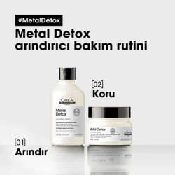 Loreal Professionnel Serie Expert Metal Detox Kırılma Karşıtı Arındırıcı Şampuan 300 ml - 6