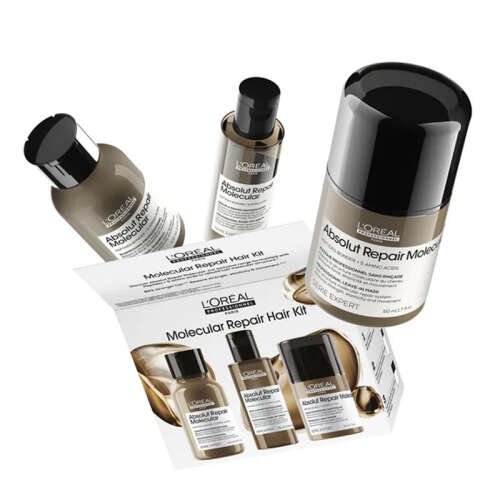 Loreal Professionnel Molecular Repair Hair Kit - Şampuan - Maske - Serum - 3