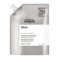 Loreal Professionnel Serie Expert Silver Renk Dengeleyici Mor Refill Şampuanı 500 ml - 1