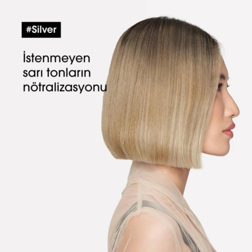 Loreal Professionnel Serie Expert Silver Renk Dengeleyici Mor Refill Şampuanı 500 ml - 3