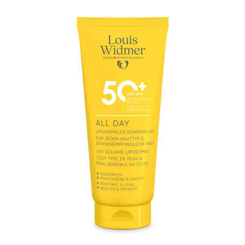 Louis Widmer Sun All Day UVB-UVA 50+ Güneş Sütü 100 ml - Louis Widmer