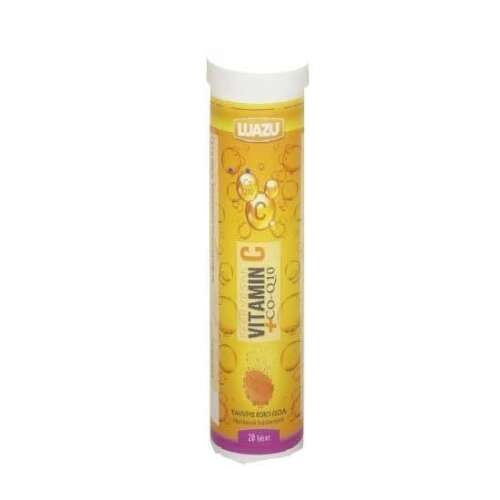 Luazu Vitamin C + Coenzyme Q10 + Vit D3 20 Efervesan Tablet - 1