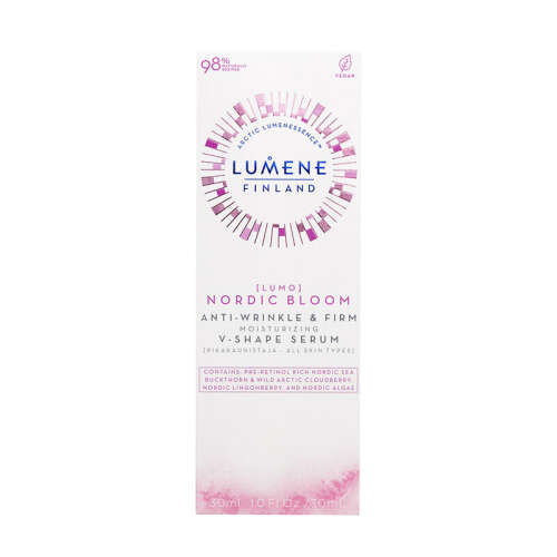 Lumene NordicAnti-Wrinkle & Firm Moisturizing V-Shape Serum - Sıkılaştırıcı & Yüz Ovali Şekillendirici Gençlik Serumu 30 ml - 2